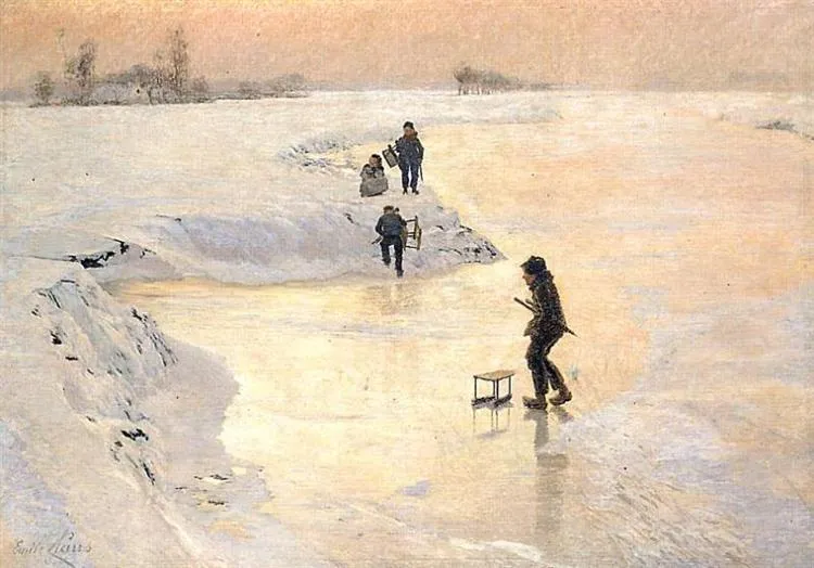 The sauna in the cold